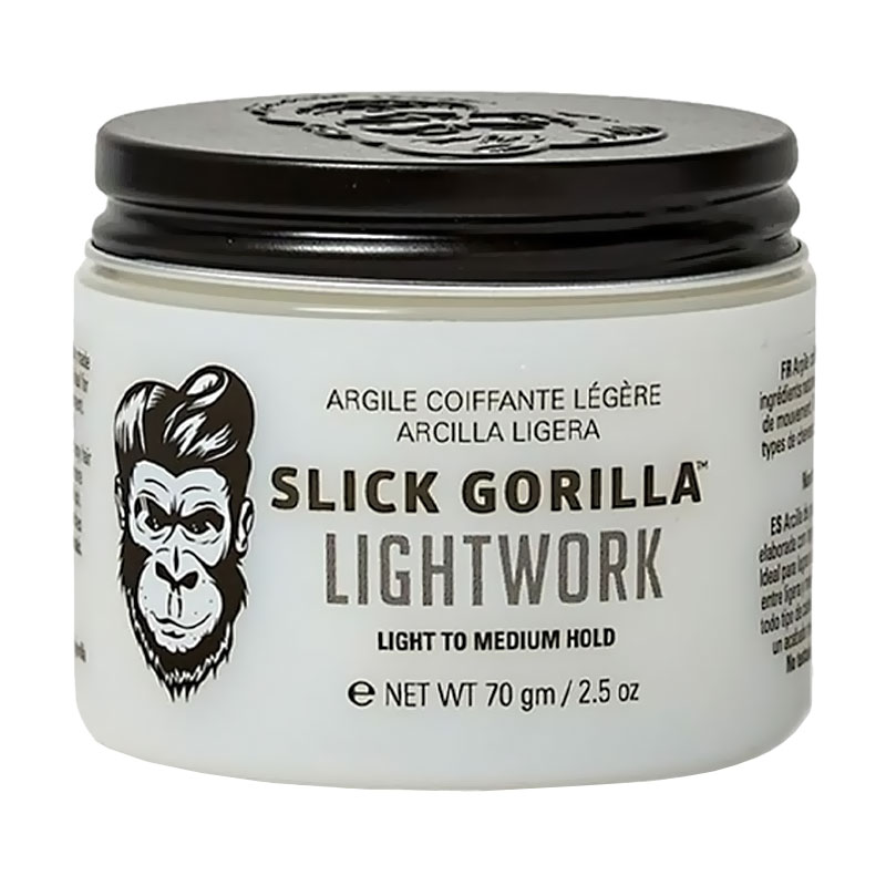 Глина для укладання волосся Slick Gorilla Lightwork середньої фіксації, 70 г