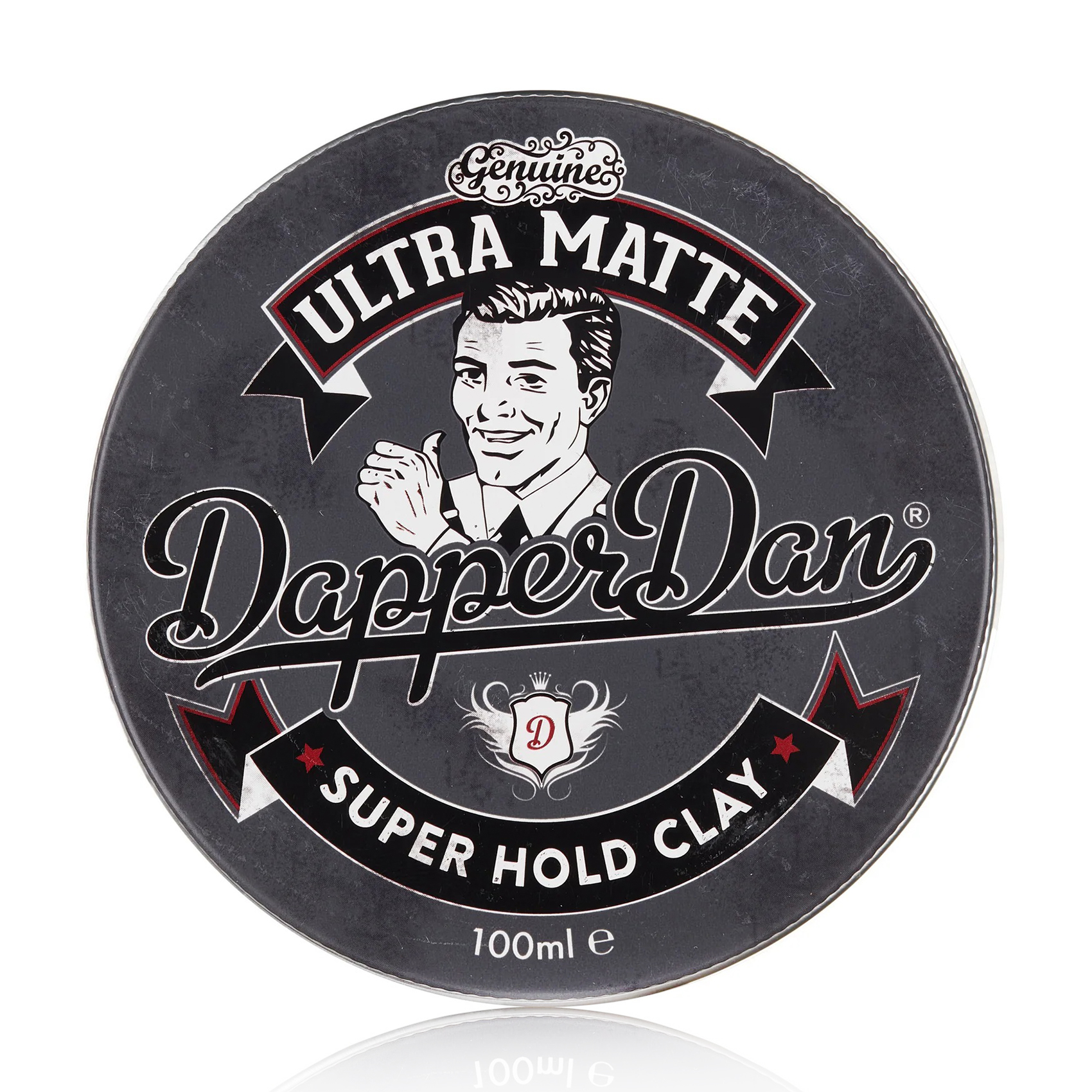 Матова глина для укладання волосся Dapper Dan Ultra Matte Super Hold Clay суперсильної фіксації, 100 мл
