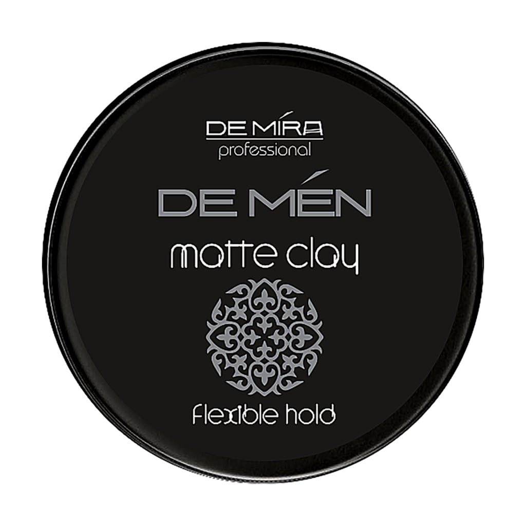 Матова глина для укладання волосся та бороди DeMira Professional DeMen Matte Clay, 100 мл
